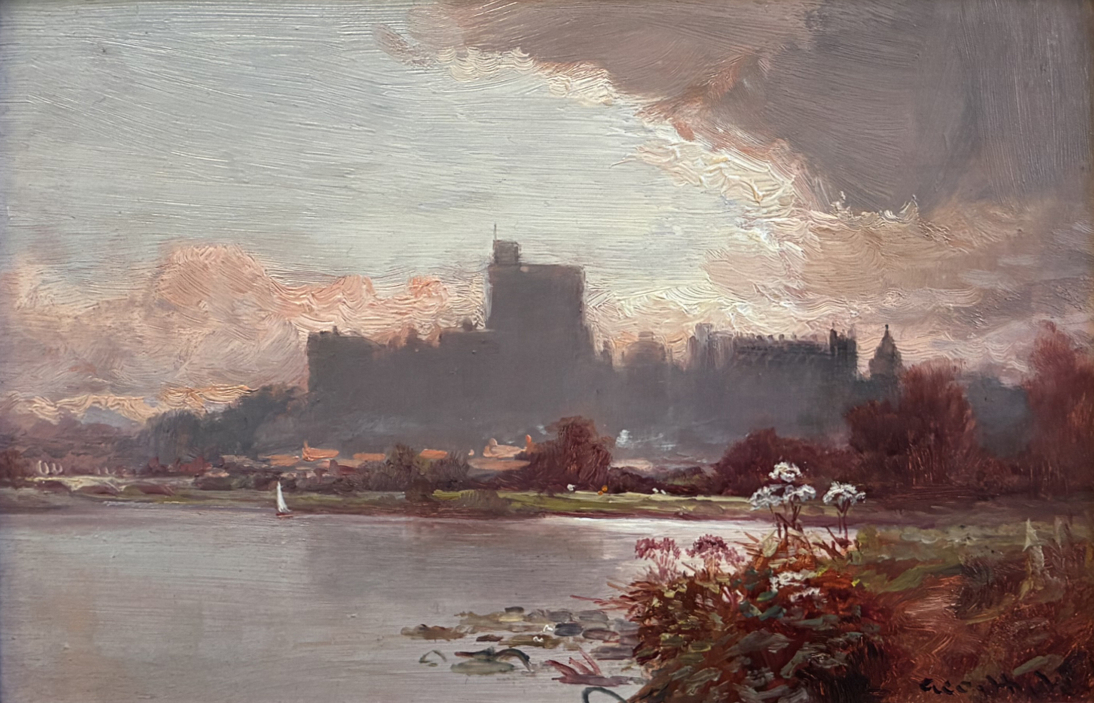View of Windsor, across the Thames